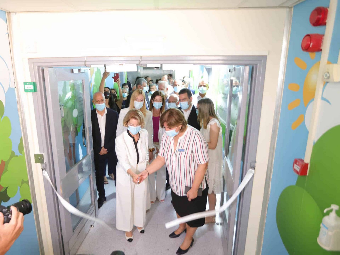 image Health minister inaugurates paediatric clinic at Limassol General Hospital