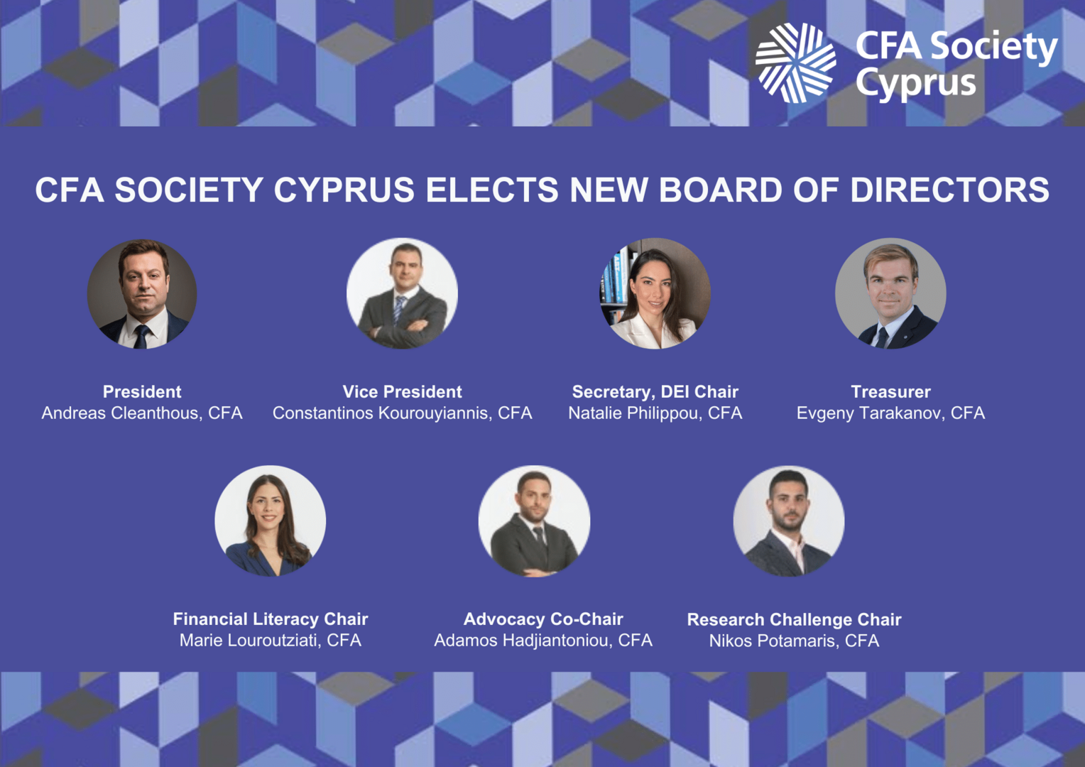 CFA Society Cyprus Announces New Board Of Directors | Cyprus Mail