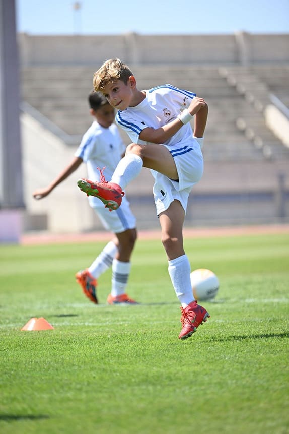 Launch of Real Madrid Foundation Clinics on July 3, 2023, in collaboration with Aphrodite Hills Resort and Be Free Football