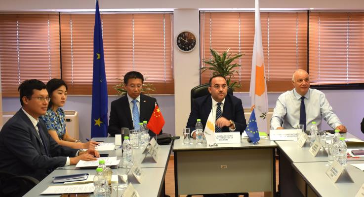 cover Cyprus-China tourism relations discussed — direct flights a possibility