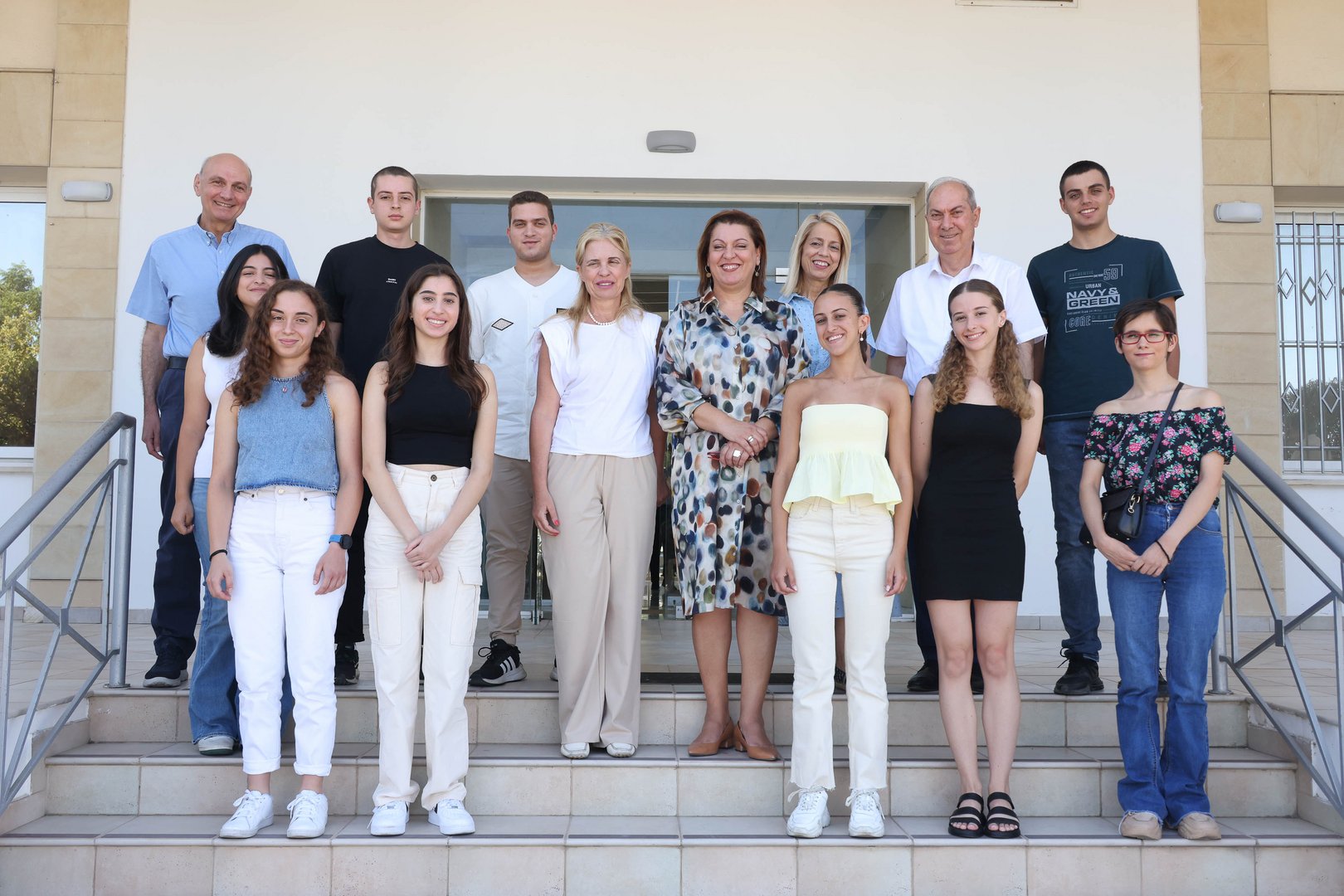 image Education minister holds reception for Pancyprian exam high achievers