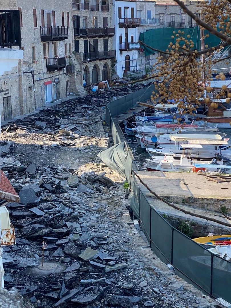 image Incompetence reigns in historic Kyrenia renovation works