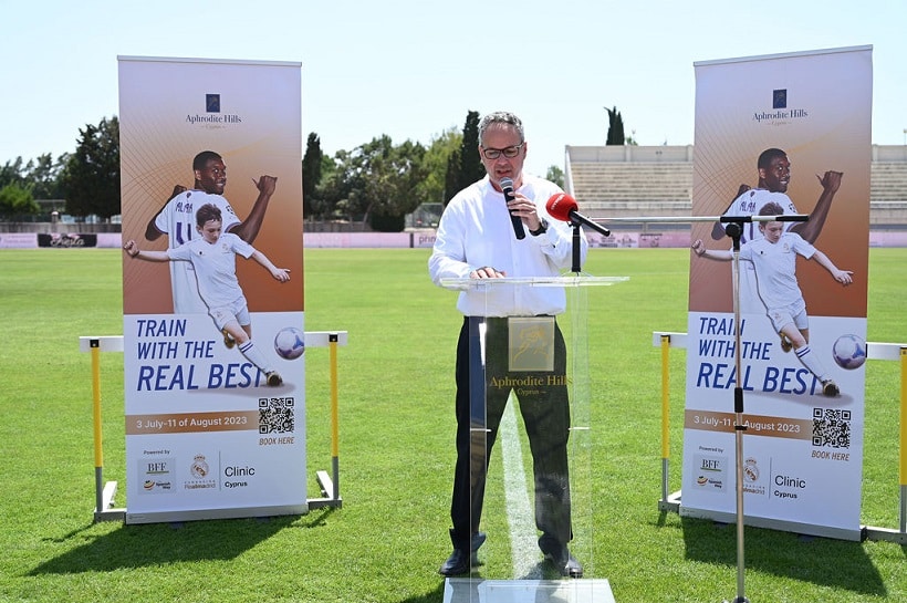 image Real Madrid football clinics kick off in Geroskipou
