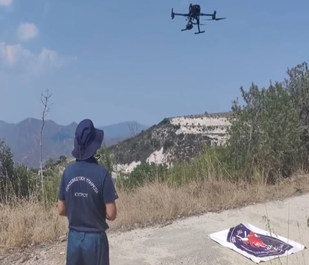 image Drones proving useful in fire detection and prevention