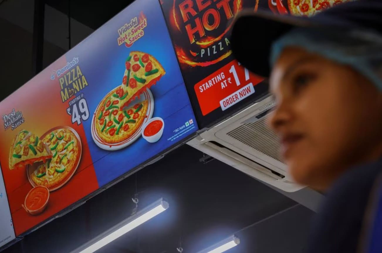 image The world&#8217;s cheapest Domino&#8217;s pizza is in inflation-hit India. It costs $0.60