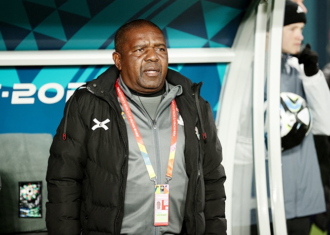 image FIFA investigating after Zambia coach &#8216;rubs hands over chest of player&#8217;