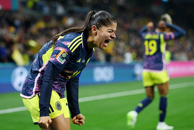 image Colombia reach first World Cup quarter-final with win over Jamaica
