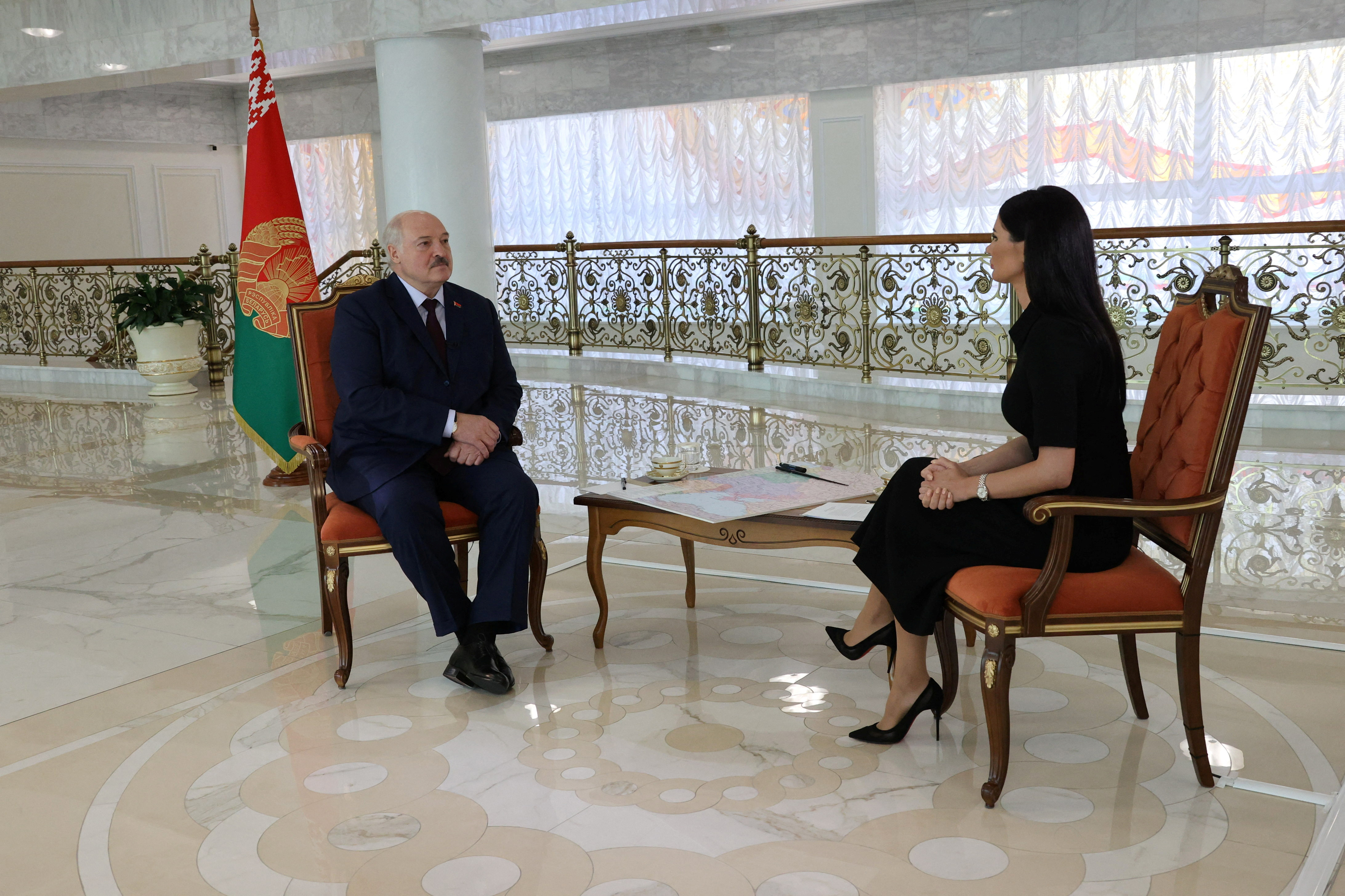 image Putin not pushing Belarus to enter war with Ukraine, says Lukashenko