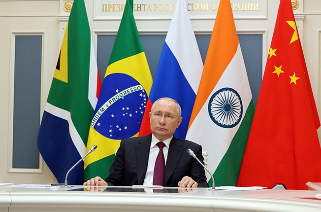 image Putin uses BRICS summit to justify Russia&#8217;s war in Ukraine