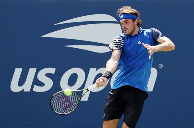 cover Tsitsipas stunned by Stricker at US Open
