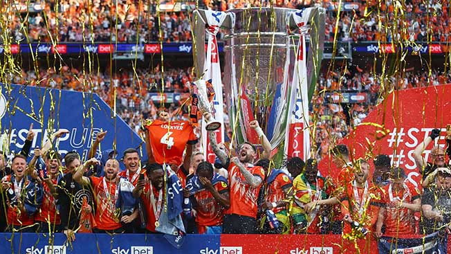 cover Luton ready to crank up volume in first top-flight home game for 31 years