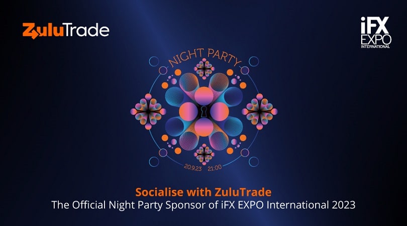image Socialise with ZuluTrade &#8211; Official Night Party Sponsor of iFX EXPO International 2023