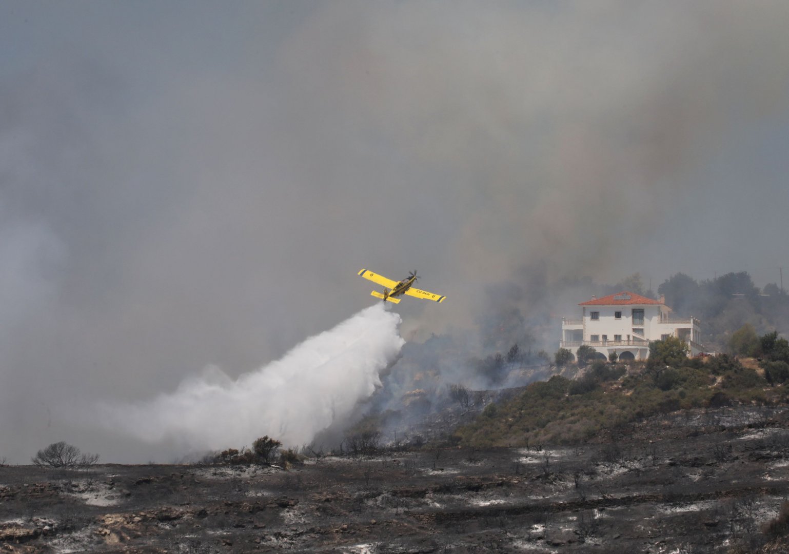 image Cyprus left without firefighting aircraft