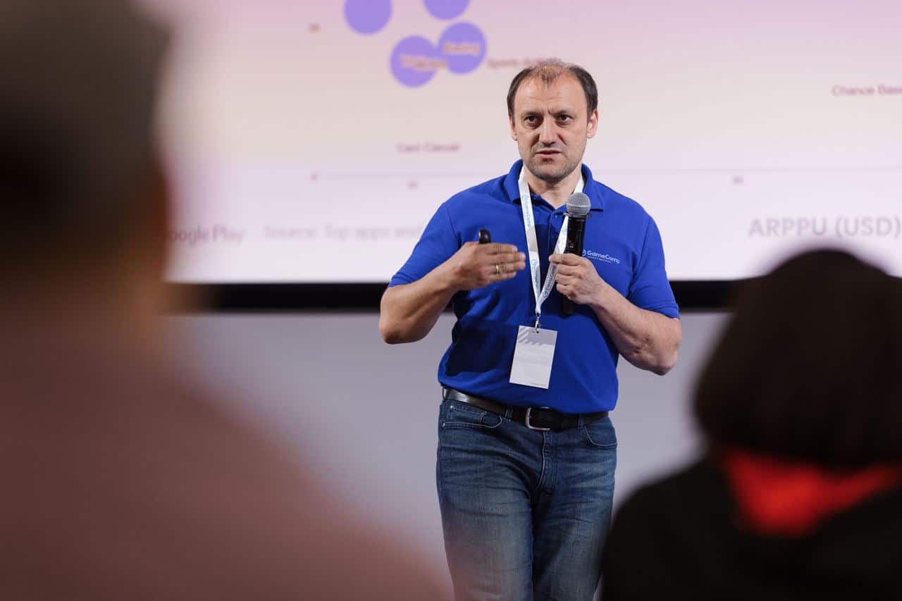 Mariusz Gasiewski, founder of GameCamp by Google