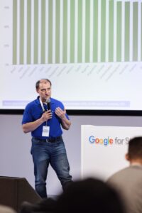 Mariusz Gasiewski, founder of GameCamp by Google