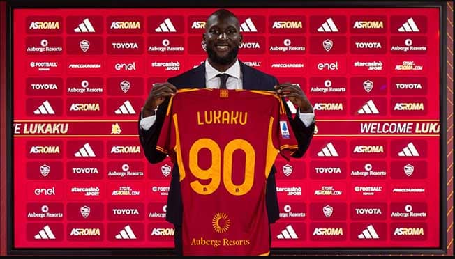 image Chelsea&#8217;s Lukaku makes loan move to Roma