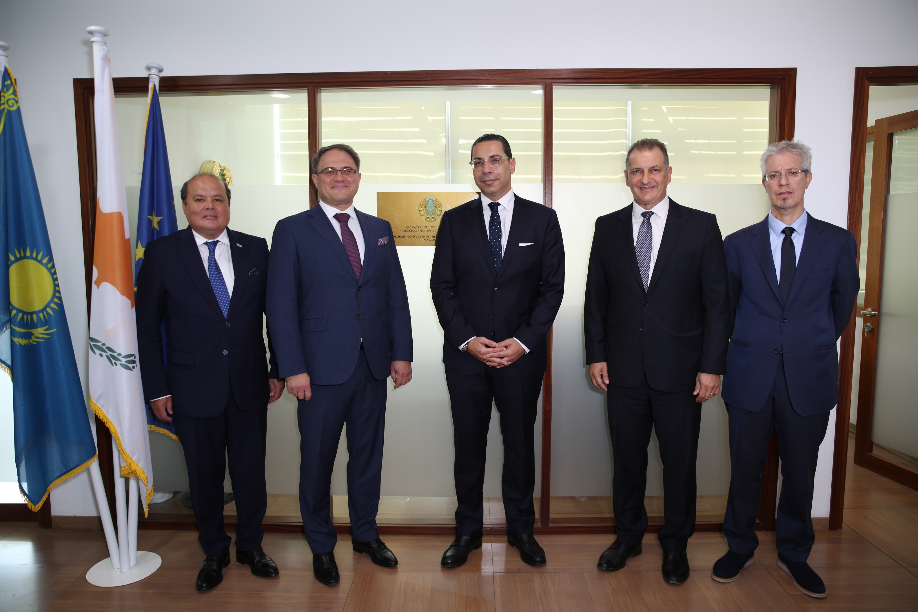image Lakkotrypis assumes duties as consul of Kazakhstan in Cyprus