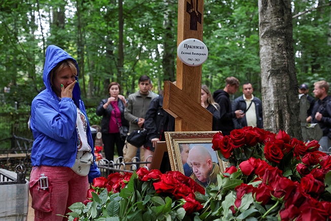 image Ukraine&#8217;s Zelenskiy says Putin killed mercenary boss Prigozhin
