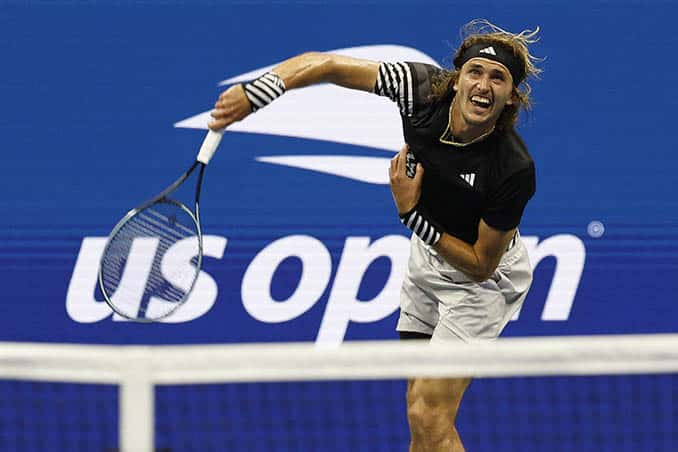 Fan Ejected From Zverev's US Open Match Over 'Hitler Phrase' | Cyprus Mail