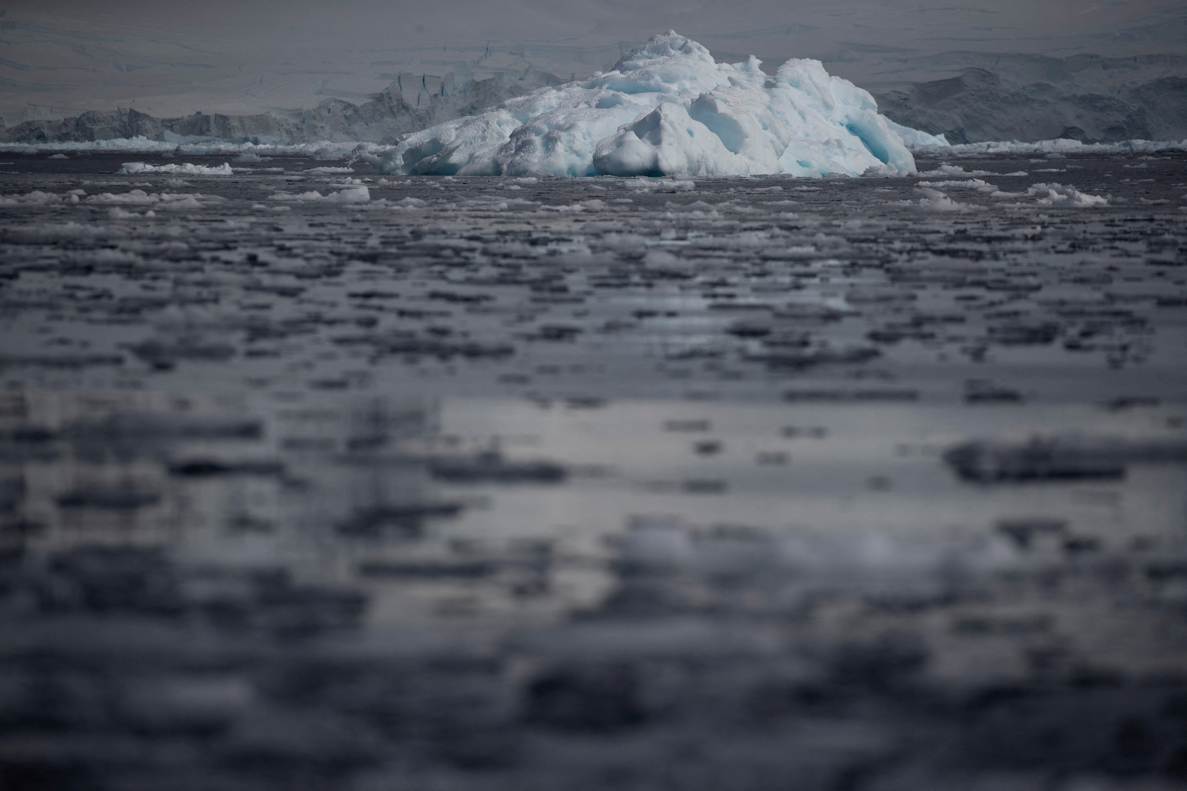 image Antarctic winter sea ice hits record low, sparking climate worries