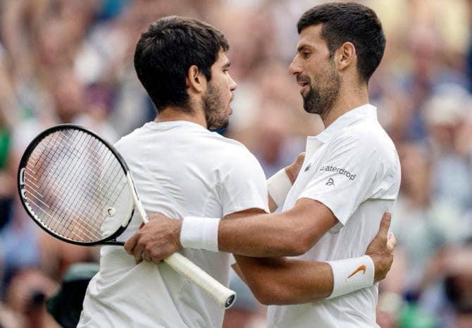 cover Alcaraz and Djokovic on course for another Grand Slam showdown
