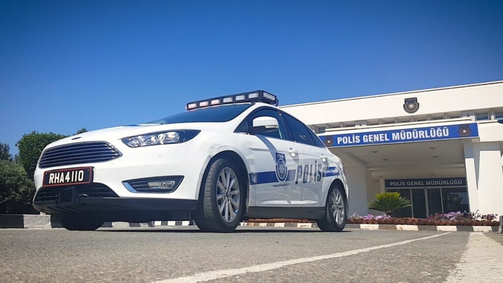 Turkish Cypriot police, police car, north police, police department