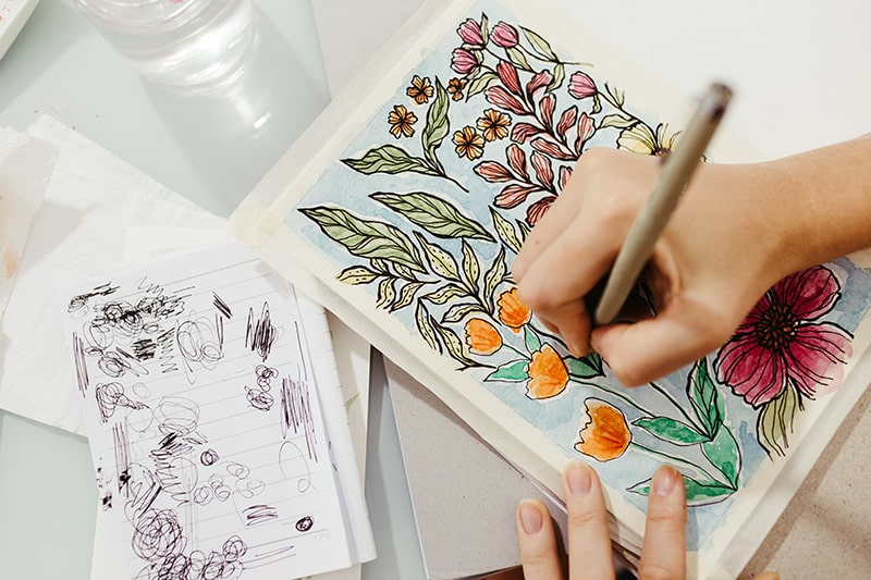 image Anxiety and stress really can be lowered through colouring
