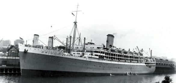 The Orion steamer took thousands of Cypriots to Australia following the war