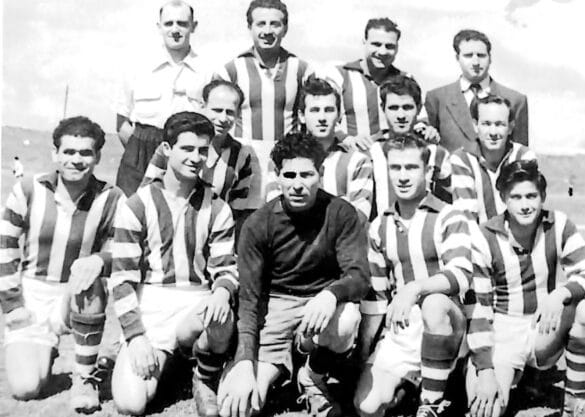 The all-Hellenic apollo soccer team in the 1930s