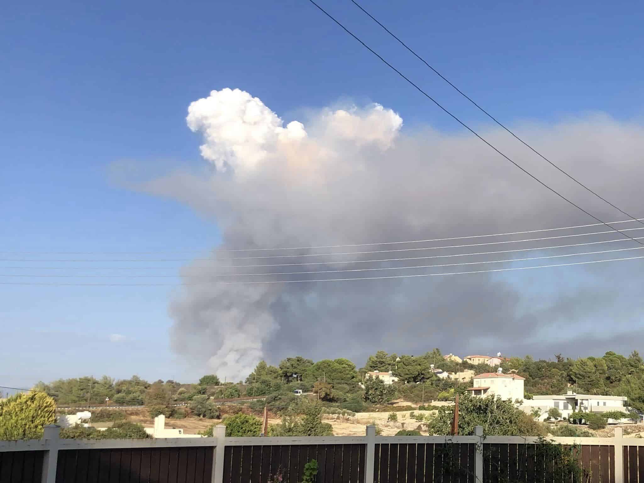 image Fire in Limassol&#8217;s Alassa area (Update)