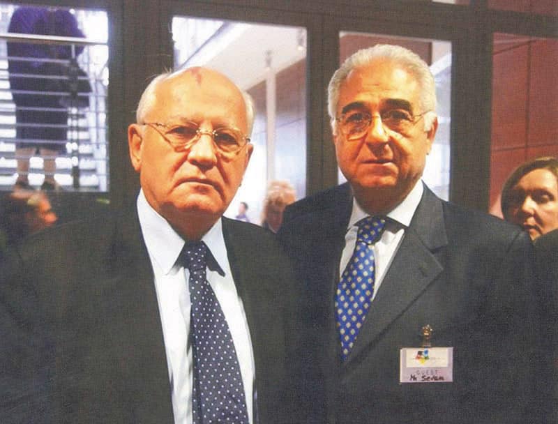 profile sevan with former soviet president mikhail gorbachev