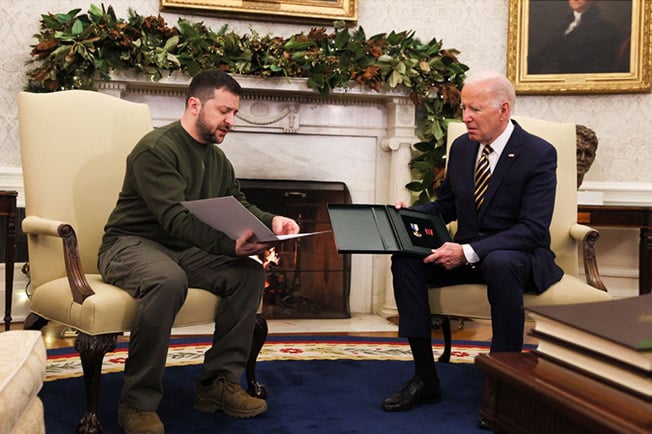 image Biden to meet with Zelenskiy, more aid coming for Ukraine