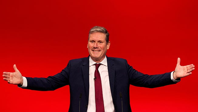 image Keir Starmer&#8217;s chance to sparkle: Labour leader finally puts his working class credentials to work for him