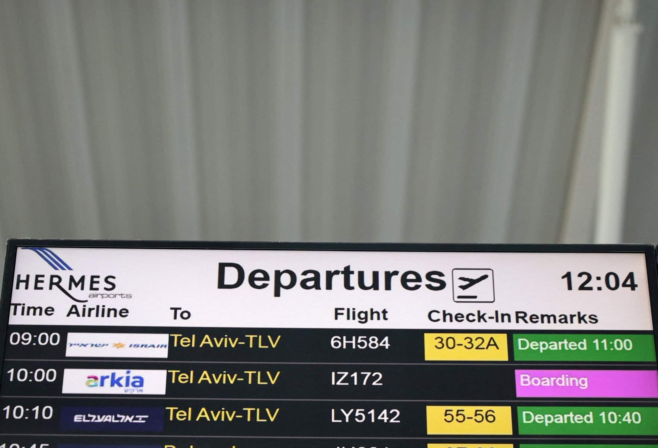 Five diverted flights from Israel resume departures from Larnaca