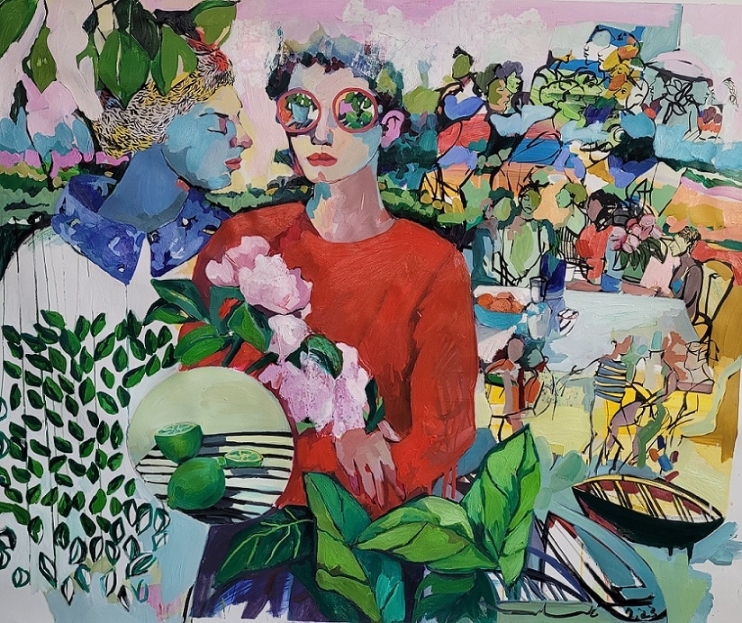 new painting 100x120cm
