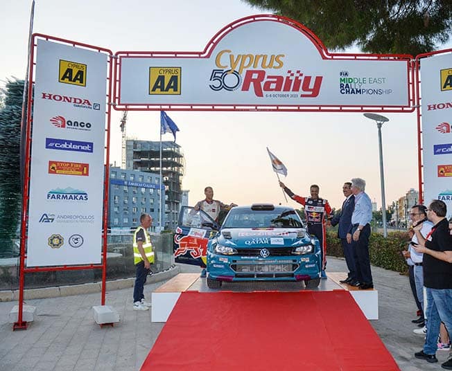 cover Milestone 50th Cyprus Rally begins