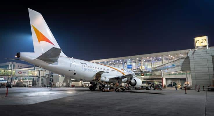 image TUS Airways completes inaugural flight from Larnaca to Dubai