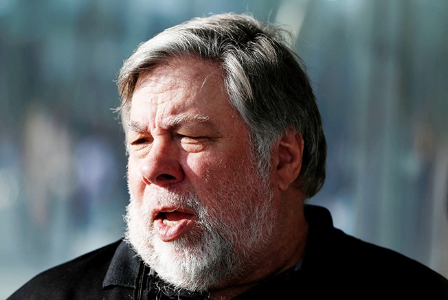 cover Apple co-founder Steve Wozniak in hospital