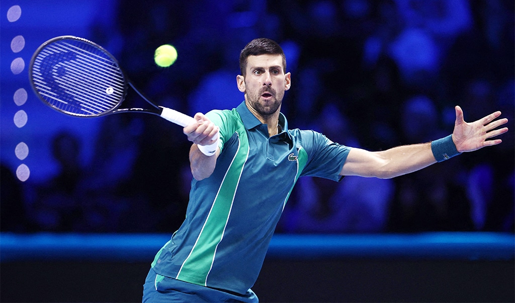 image Djokovic beats Hurkacz at ATP Finals, reaches semis with Sinner win