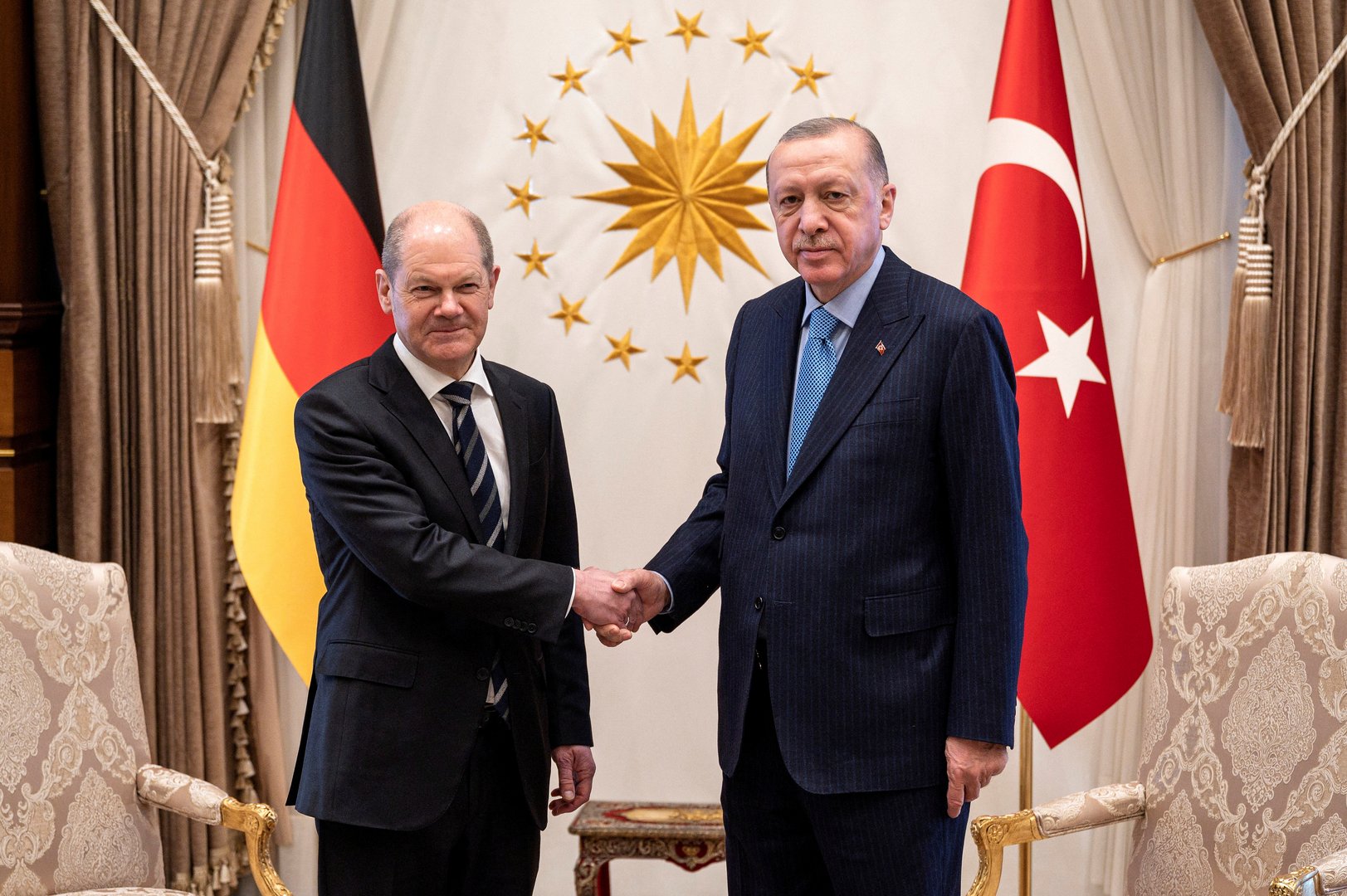 image Uncomfortable partnership: Gaza takes centre stage during Erdogan&#8217;s visit to Germany