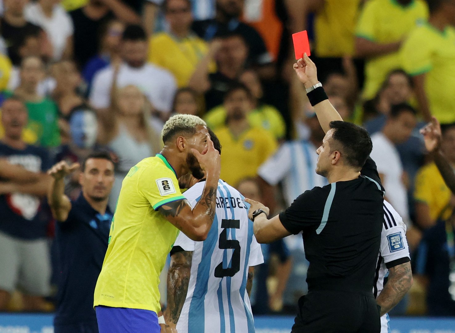 image Argentina hand Brazil third straight loss after crowd trouble at Maracana