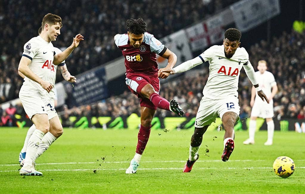 cover Spurs slip to third successive defeat as Villa go fourth