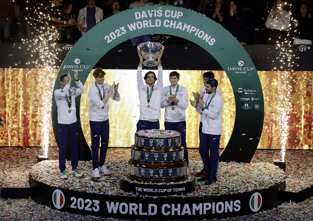 image Superb Sinner leads Italy to Davis Cup glory against Australia