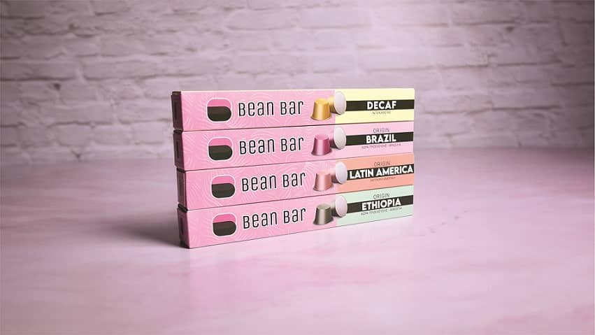 Bean Bar launches coffee capsule range