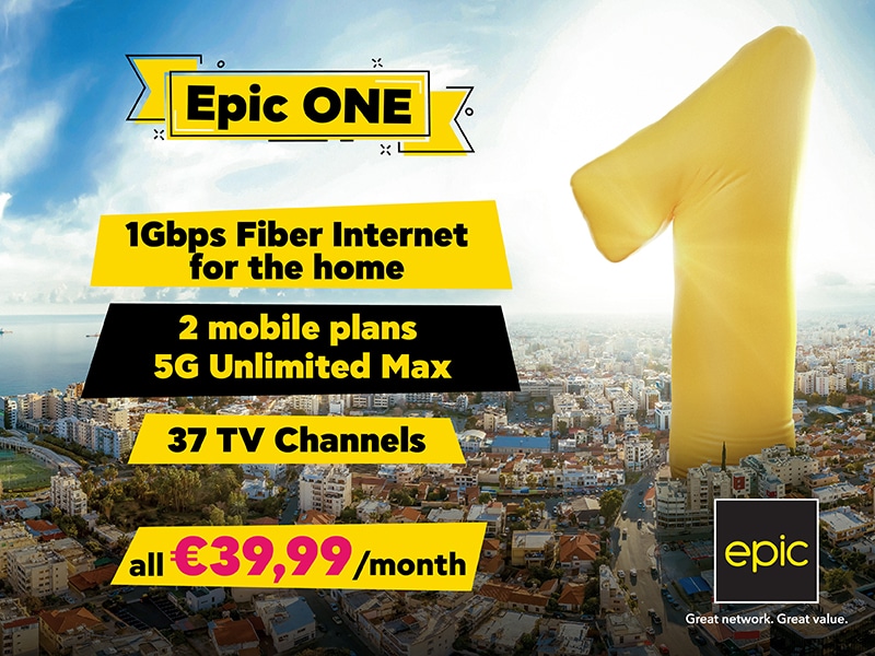 image Epic One: covering all comms needs for only €39.99!