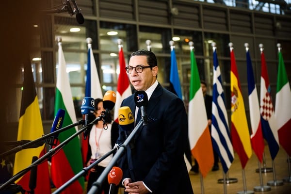 cover Foreign minister details humanitarian corridor at Foreign Affairs Council