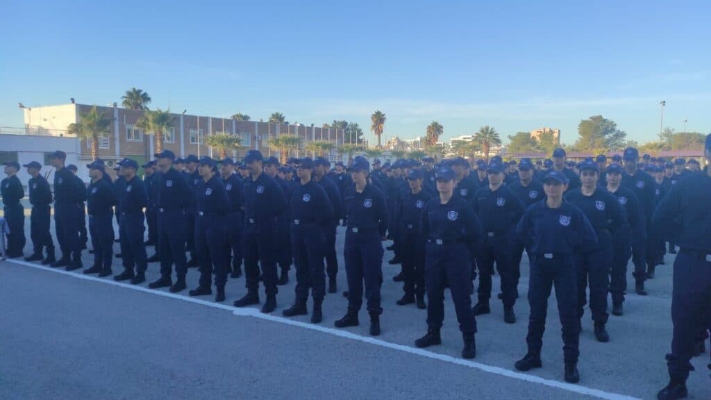 police cadets, graduation, new police officers