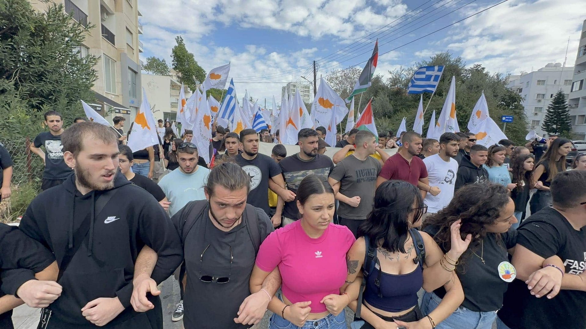 image Students march to US Embassy, commemorate Polytechnic uprising