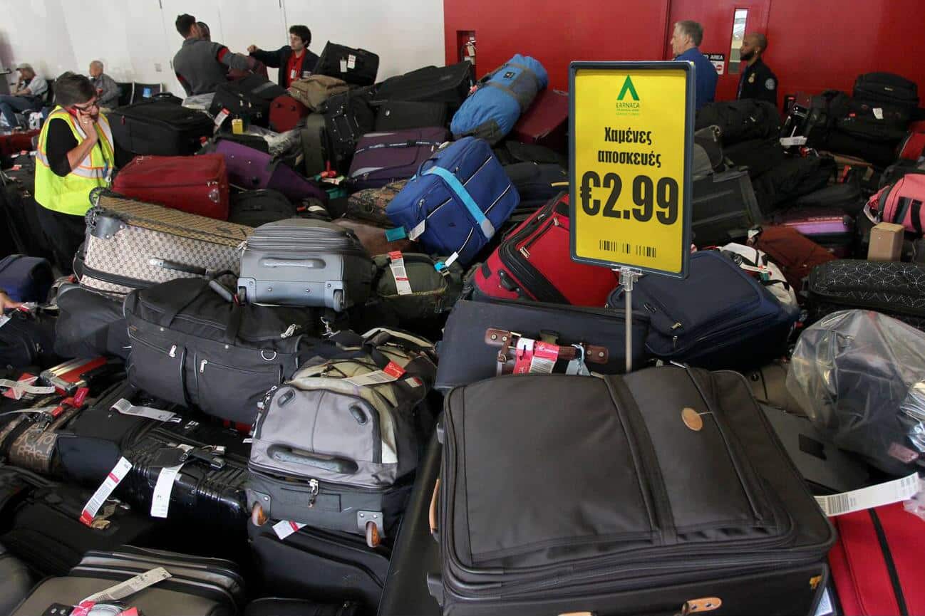 image Fake Larnaca airport Facebook page claiming to sell lost luggage