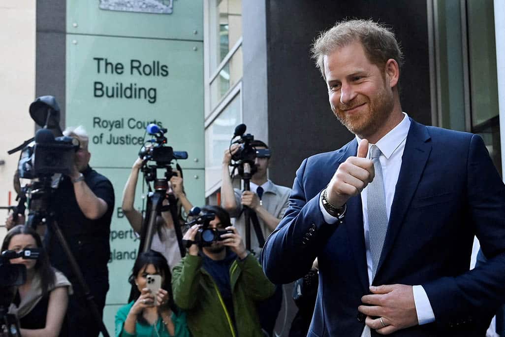 cover Prince Harry wins damages over phone-hacking by British newspapers